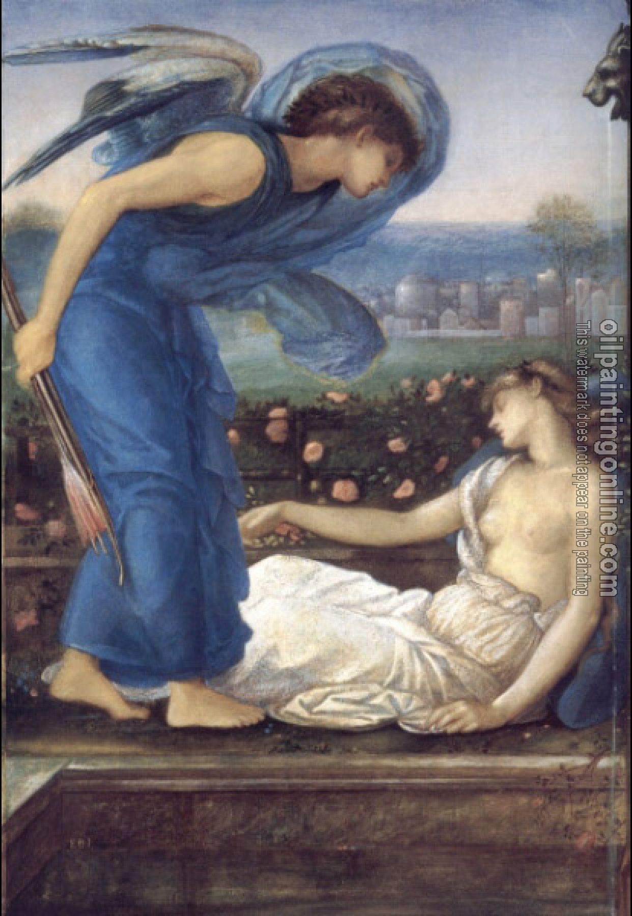 Burne-Jones, Sir Edward Coley - Cupid Finding Psyche